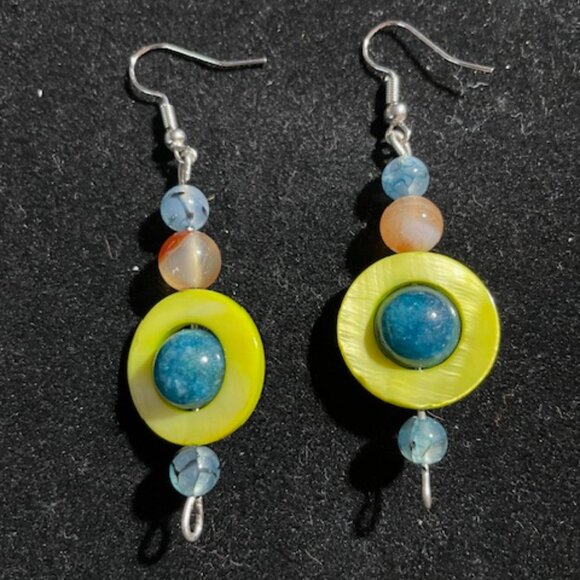 Hand Crafted Dangle Earrings - Picture 1 of 2